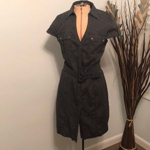 Express Studios dress with belted waist.